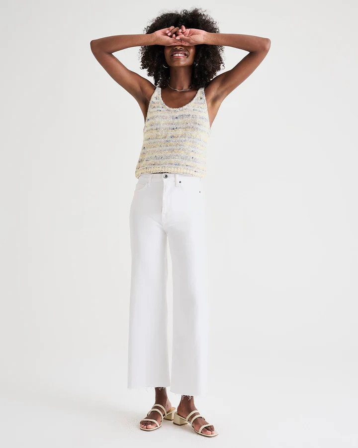 High Waist Wide Crop Jean | Splendid