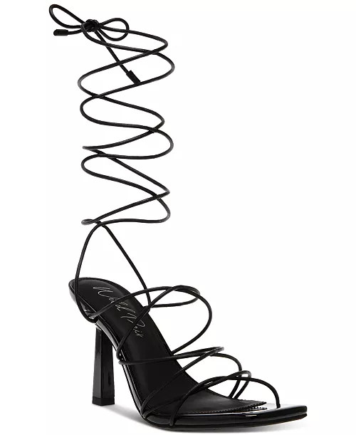 Eross Lace-Up High Heel Dress Sandals, Created for Macy's | Macy's
