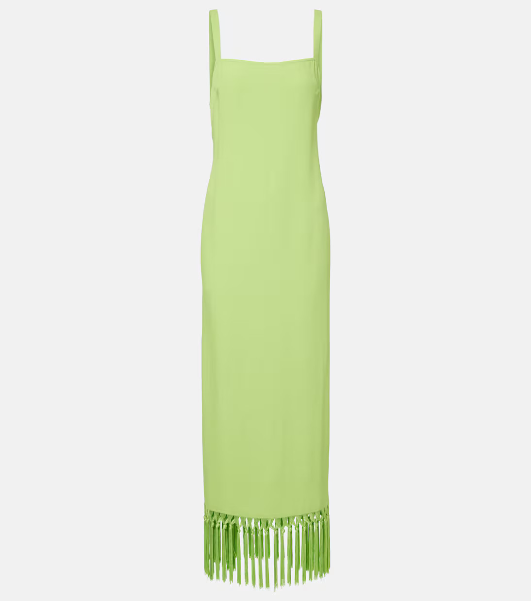 Palermo fringed crêpe maxi dress | Mytheresa (US/CA)