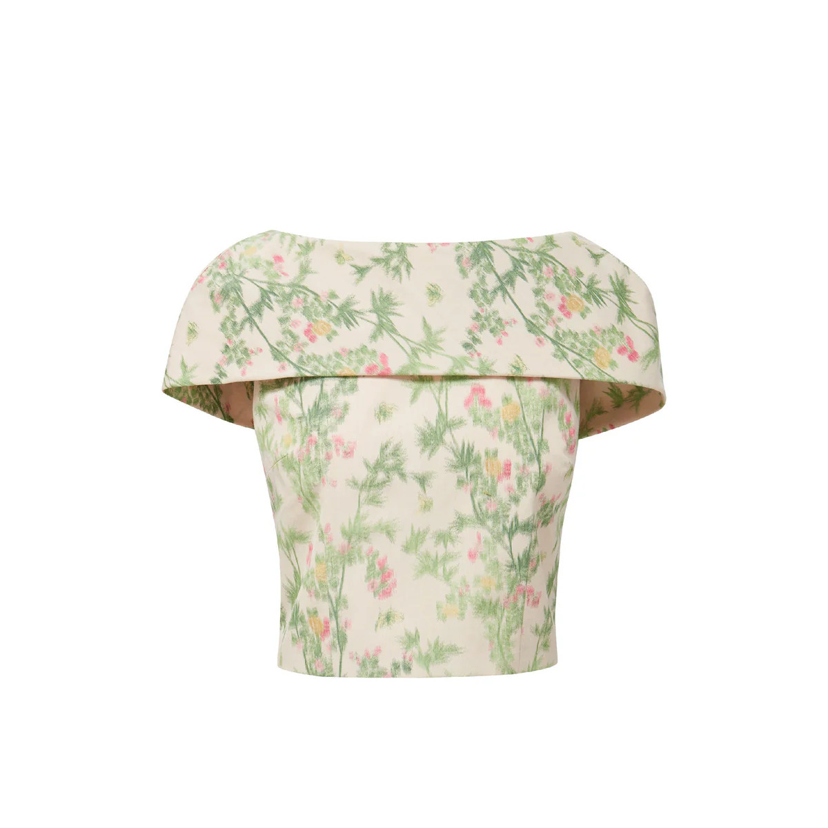 MAE x Scalamandré Bethany Top in Jardin De Chine | Over The Moon