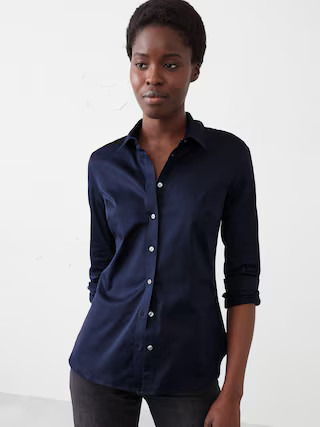 Tailored Easy-Care Shirt | Banana Republic Factory
