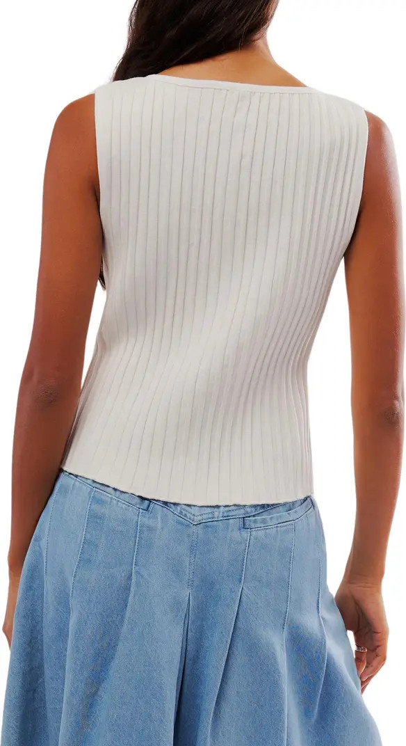 Tilly Rib Button-Up Top | Nordstrom