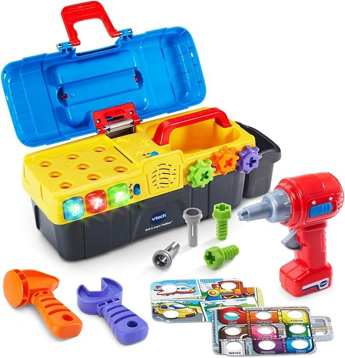 VTech Drill and Learn Toolbox, Multicolor | Amazon (US)