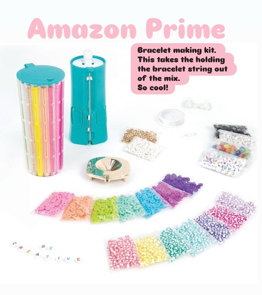 The viral bracelet maker has been restocked just in time for summer time. This is perfect for birthdays, rainy day crafts, and endless friendship making sessions.!

Summer Activities 
Girls Gift

#LTKOver40 #LTKKids #LTKmomlife