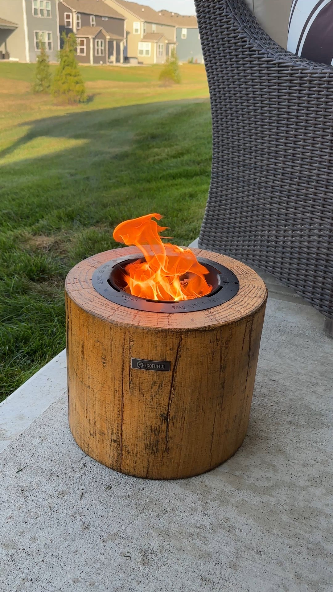 I wanted a little fire 🔥 pit I was comfortable having on my back patio so I started doing some research 🧐 I landed on this wax, no smoke, low maintenance one that’s perfect for little ol me 🫶🏼 one wax insert burns for 8 hours but can be relit multiple times so if you don’t use it all in one sitting—no problem. To extinguish it, you just slide the lid over the top and let it cool 🙌🏼

#LTKHome #LTKSeasonal #LTKFamily