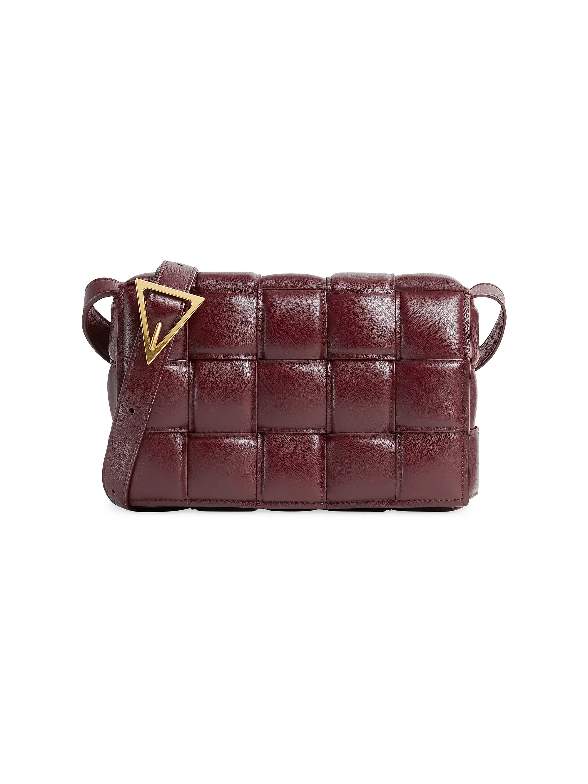 The Cassette Padded Leather Crossbody Bag | Saks Fifth Avenue