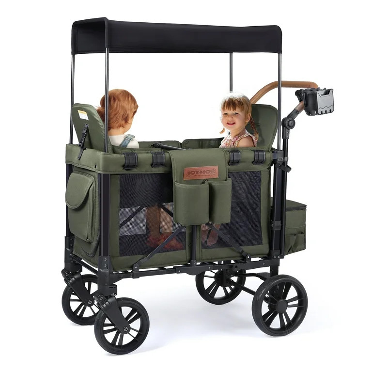 JOYMOR Double Pro Stroller Wagon for 2 Kids, High Seat Bus Seating, for Unisex Baby Infant Toddle... | Walmart (US)