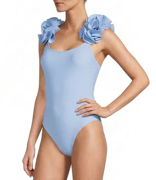 Antonio Melani Solid Rosette Strap One Piece Swimsuit | Dillard's | Dillard's