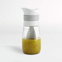 OXO Twist & Pour Salad Dressing Mixer + Reviews | Crate & Barrel | Crate & Barrel