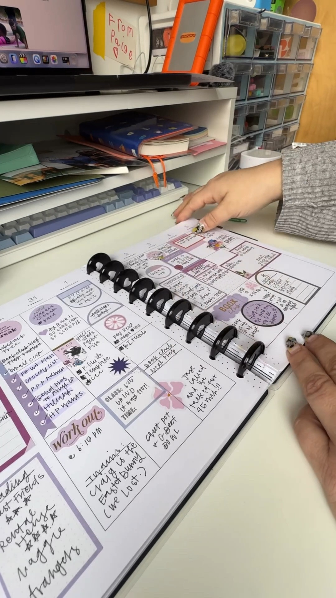 So far this year in my Happy Planner. I love her SO much. Never underestimate the power of peeling and putting down a sticker  

#LTKselfcare #LTKmorningroutine