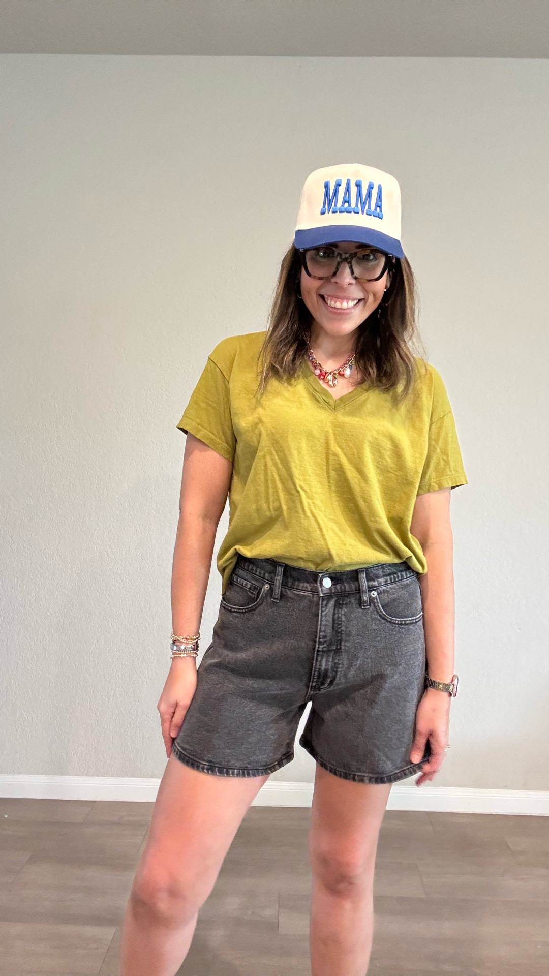 These are the shorts I’ve been looking for 🙌🏼 longer length, super flattering, and they give that elevated, high-end vibe without the high-end price tag. Honestly, they remind me of designer styles but at a fraction of the cost… which makes me want every single color 😅
Perfect for everyday mom life, running errands, or dressing up with a cute top and sandals. These are a staple you’ll keep reaching for all season. Recommend sizing up if you are in between sizes 

#LTKootd #LTKMidsize #LTKmomlife