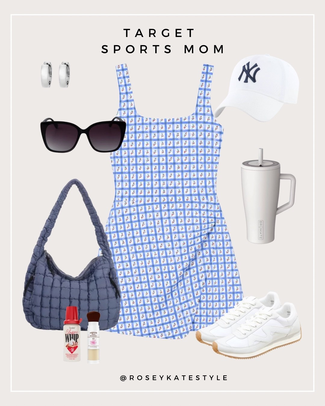 Sports mom ootd all from target!! Love the wrap skirt in this tennis dress - it’s the cutest print and has built in padding & shorts. 

@target #target #targetpartner

#LTKActive #LTKmomlife #LTKfitnessgoals