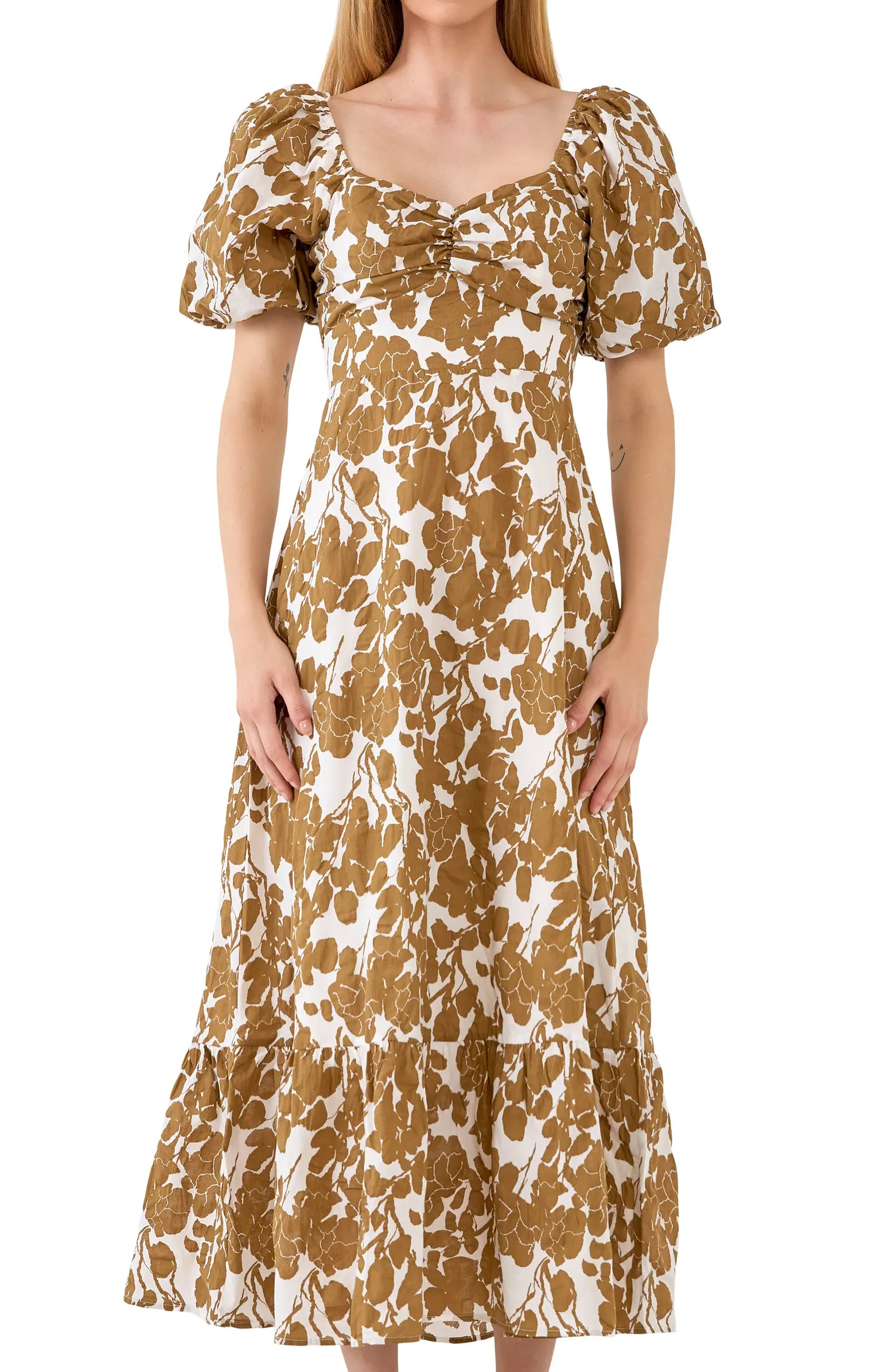 Free the Roses Floral Print Cotton Maxi Dress | Nordstrom | Nordstrom