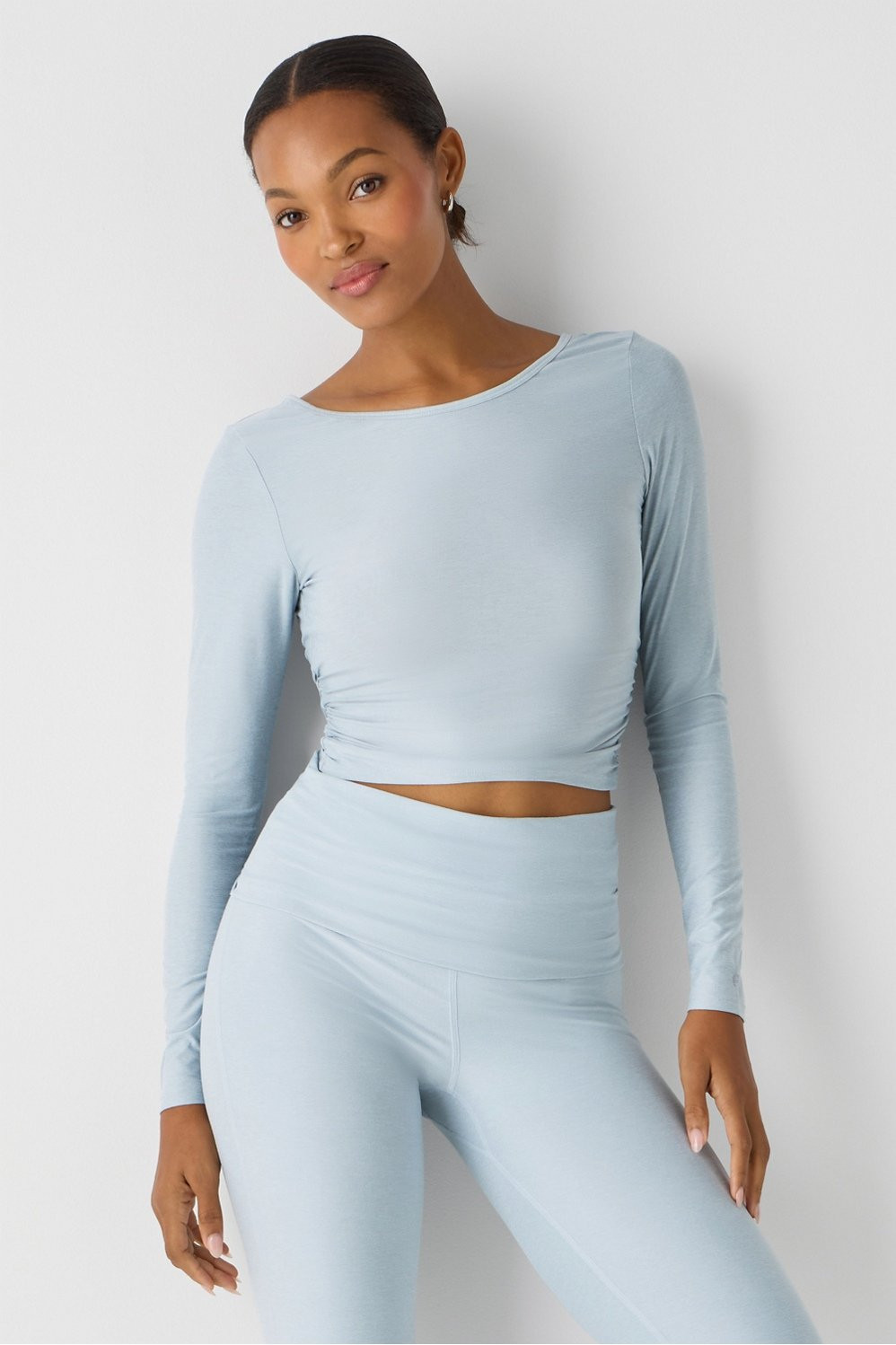 Whisper Crossover Long-Sleeve Top | Fabletics