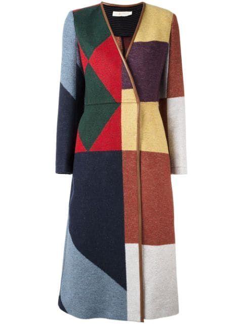 Tory Burch Concealed Fastening Mid Coat | FarFetch US