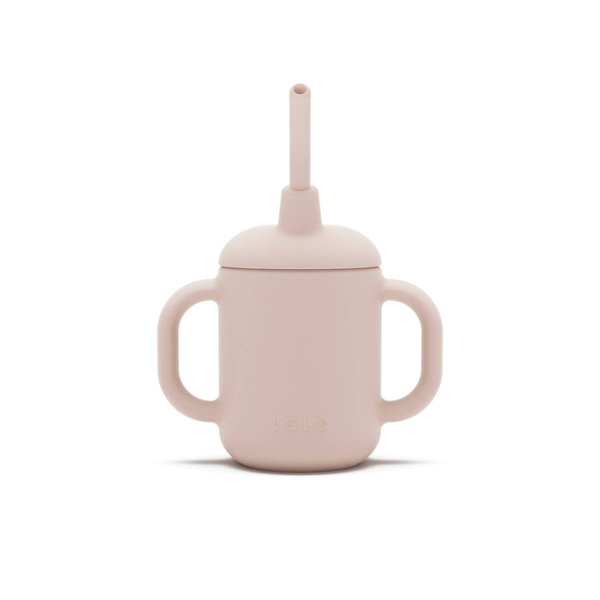 Lalo 4oz 3-in-1 Silicone Training Cup with Straw | Target
