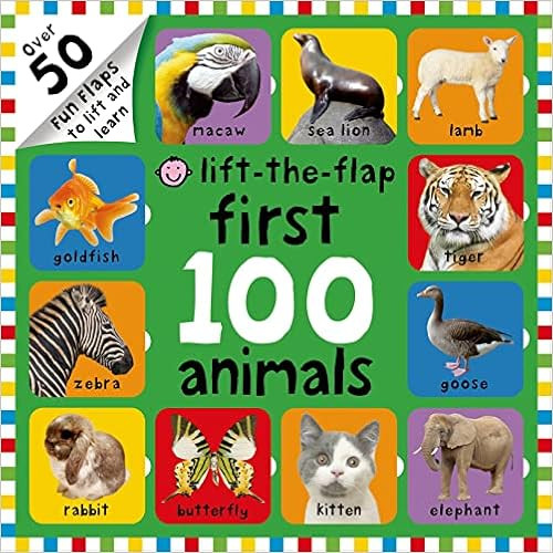 First 100 Animals Lift-the-Flap: Over 50 Fun Flaps to Lift and Learn | Amazon (US)