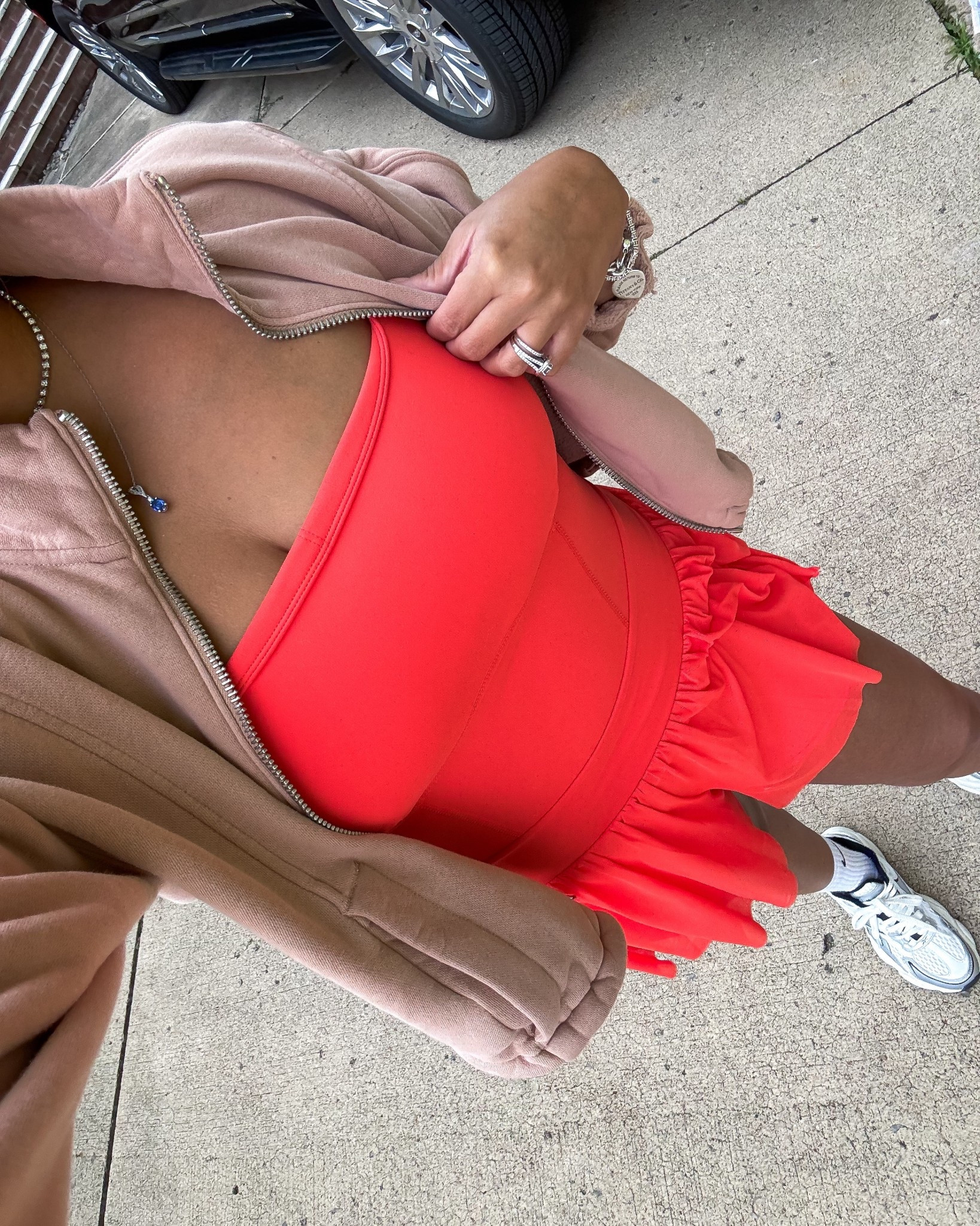 Love this active romper! Got so many compliments on this when I went out the other day to the park and restaurant. It’s very versatile. 

Mom style. Target style. Target finds. Activewear. Romper. Workout style. OOTD. 