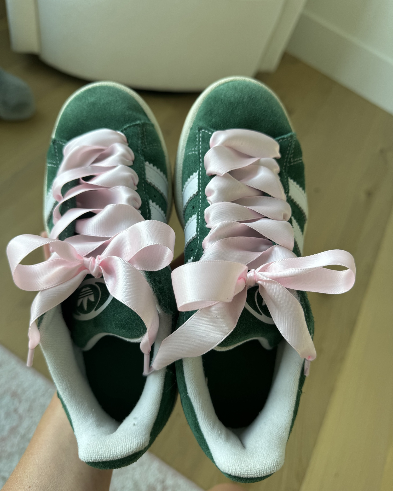 adidas. but make em cute. 

#bowlaces #ribbonlaces #ribbonshoelaces 

#LTKKids #LTKStyleTip #LTKShoeCrush