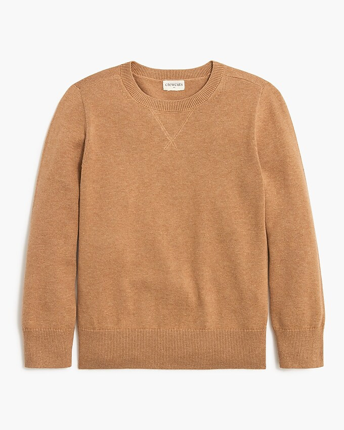 Boys' cotton crewneck sweater | J.Crew Factory
