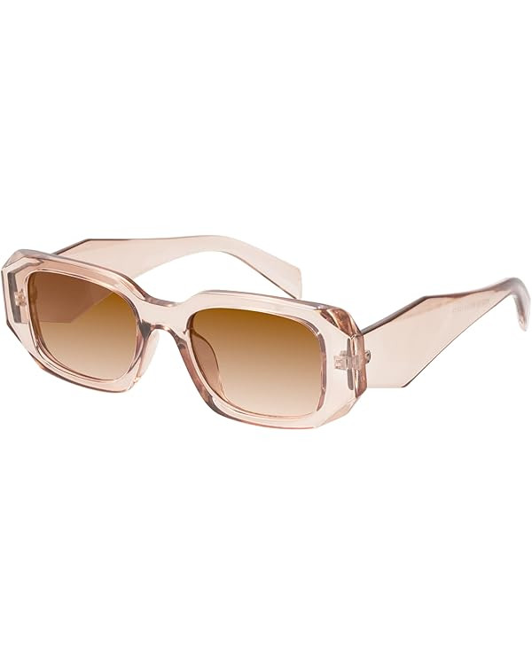 mosanana Trendy Rectangle Sunglasses for Women Men-Goulding | Amazon (US)