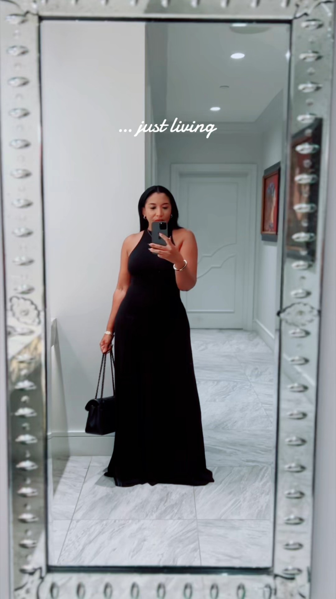 Simple & Classy Date Night Outfit
Dress: S
(Dress has some weight on it, is stretchy, and is very long in length)

#LTKStyleTip #LTKOver40 #LTKItBag