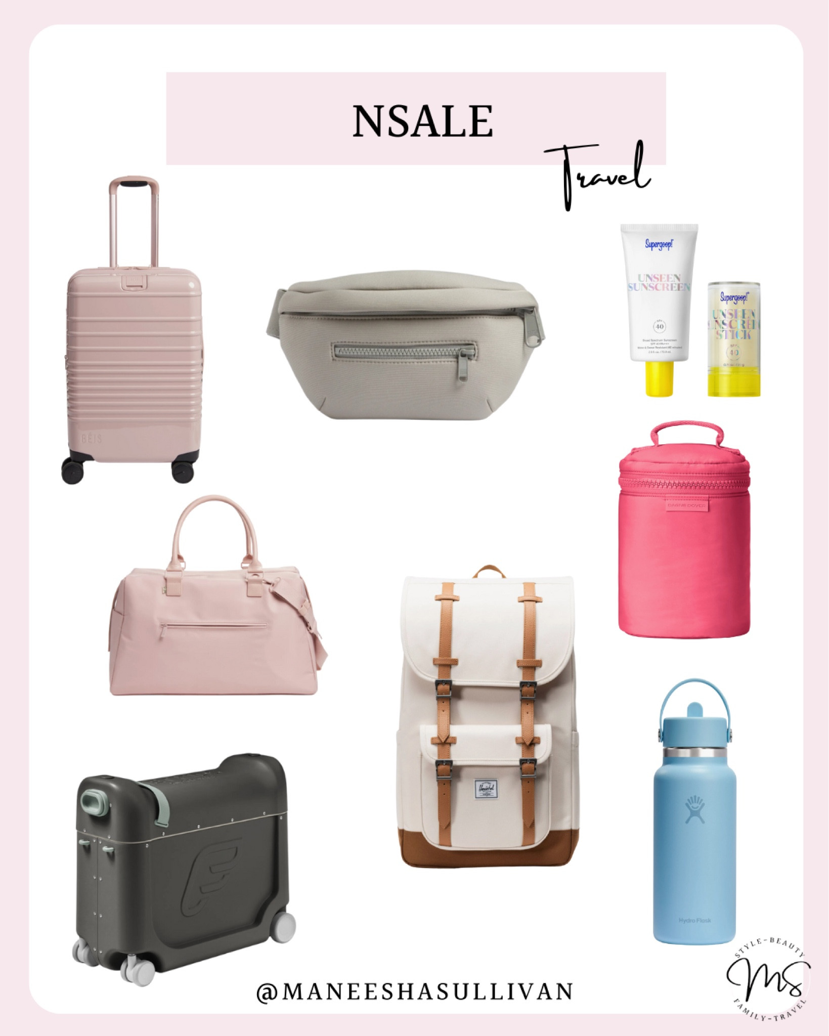 Absolutely love all these products! Recommend shopping for luggage during this sale if you are in the market. 

#LTKSummerSales #LTKTravel #LTKxNSale