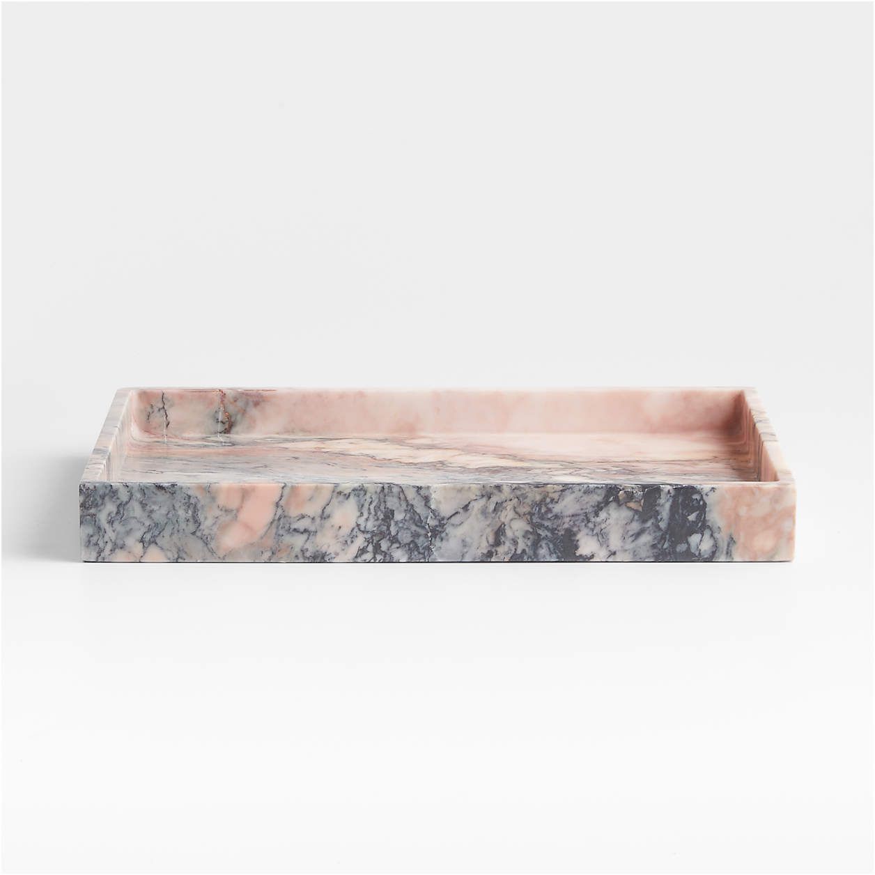Leo Marble Trays by Jake Arnold | Crate & Barrel | Crate & Barrel