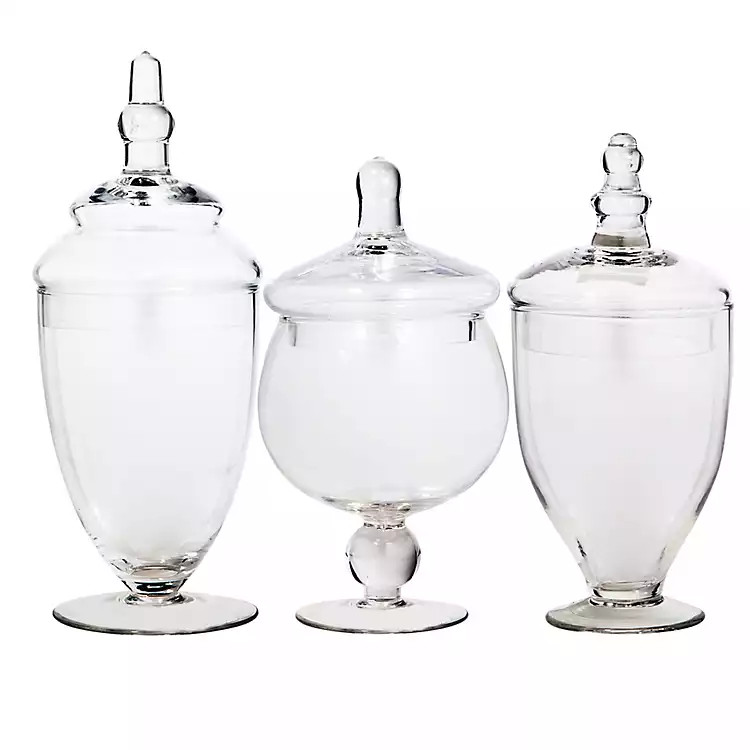 Apothecary Jar, Set of 3 | Kirkland's Home