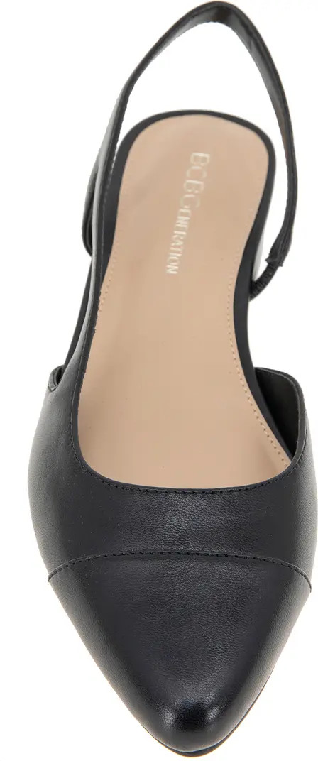 BCBGeneration Tillie Slingback Cap Toe Pump (Women) | Nordstrom | Nordstrom