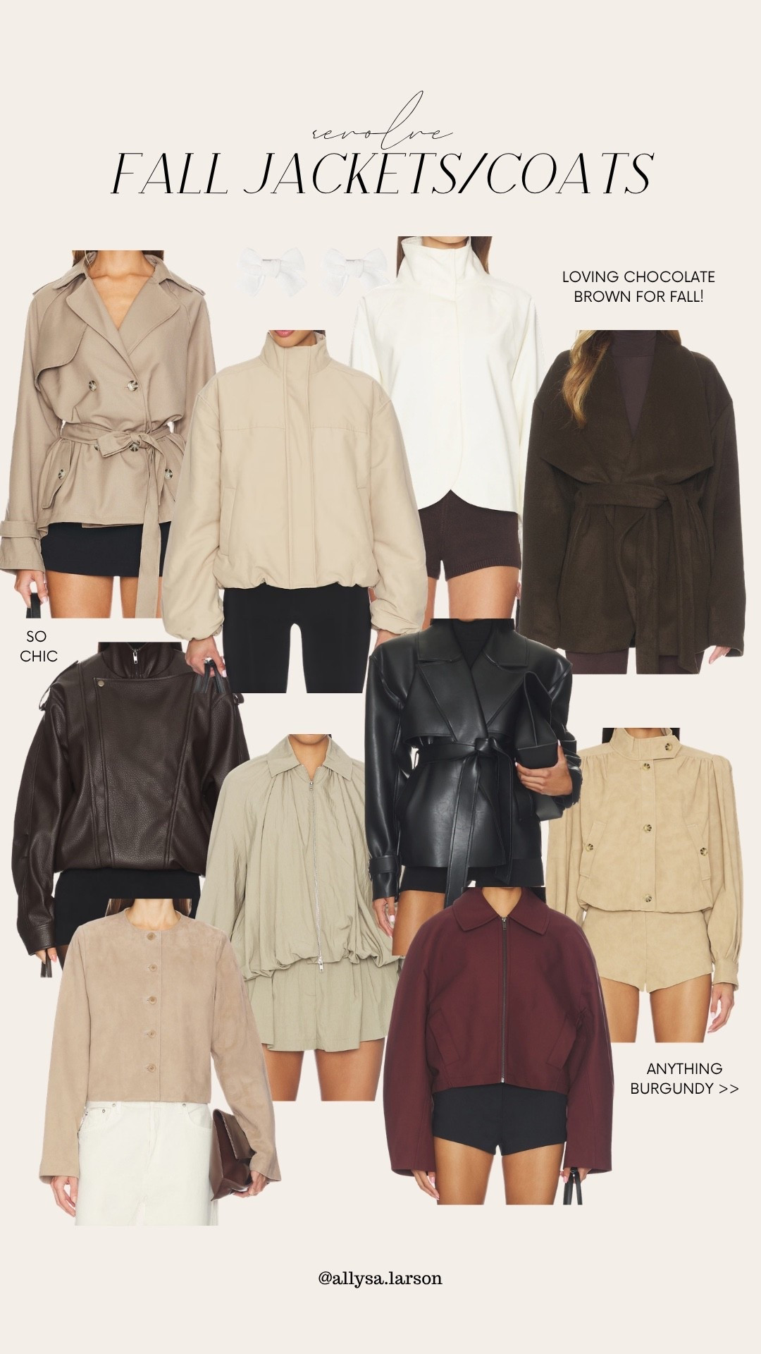 Sharing some of my favorite fall jackets and coats from Revolve

#LTKootd #LTKSeasonal