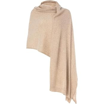 Villand Women's 100% Pure Cashmere Knitted Shawl Wrap - Extra Large Lightweight Pashmina Stole wi... | Amazon (US)