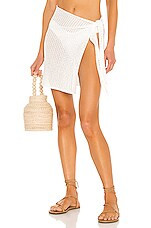 Camila Coelho Sao Paulo Skirt in White from Revolve.com | Revolve Clothing (Global)