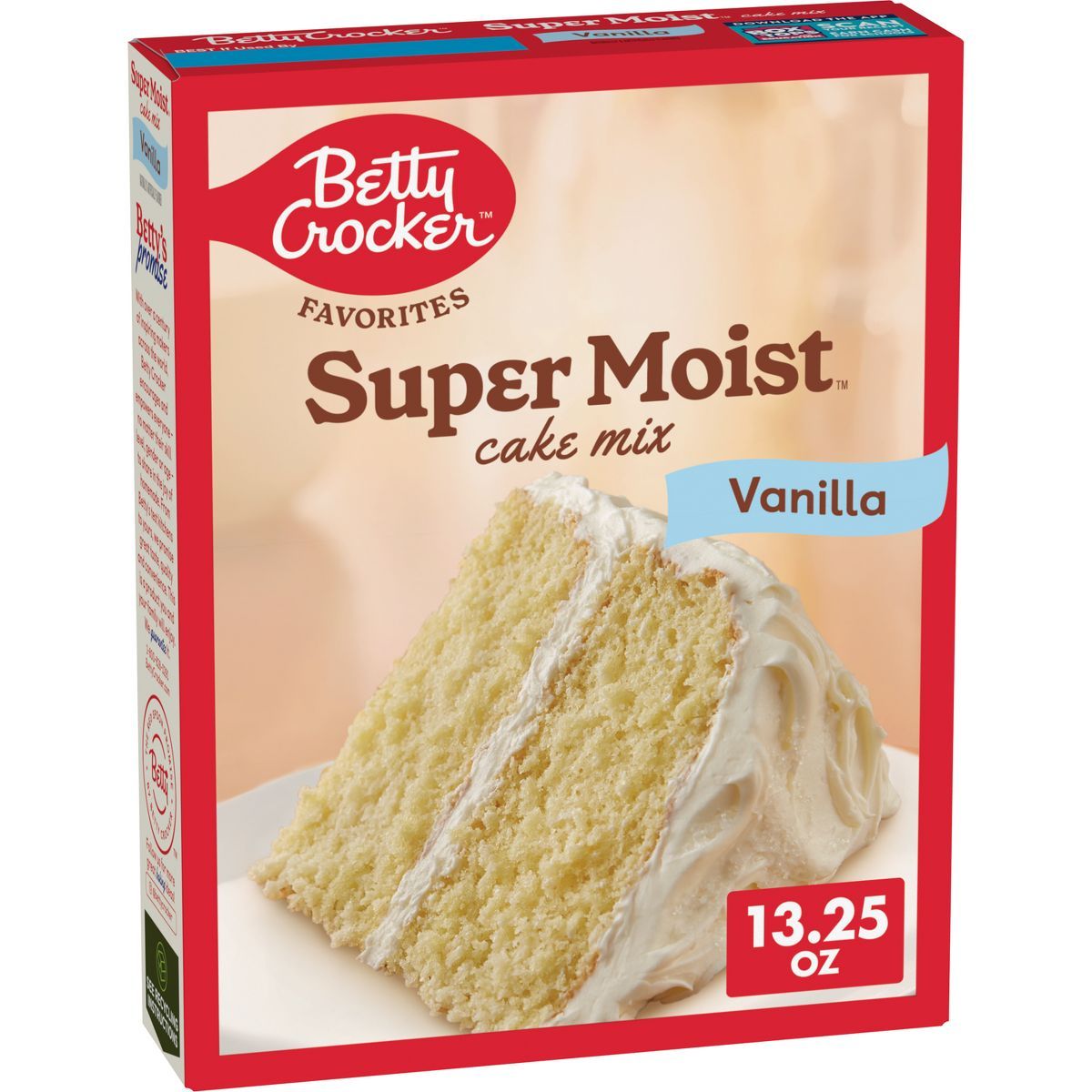 Betty Crocker Vanilla Super Moist Cake Mix - 13.25oz | Target