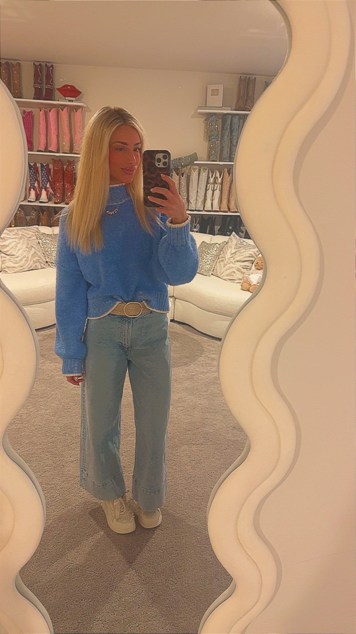 Today’s outfit! Blue knit sweater, Amazon jeans & Aelfric Eden shoes✨

#LTKootd #LTKgrwm