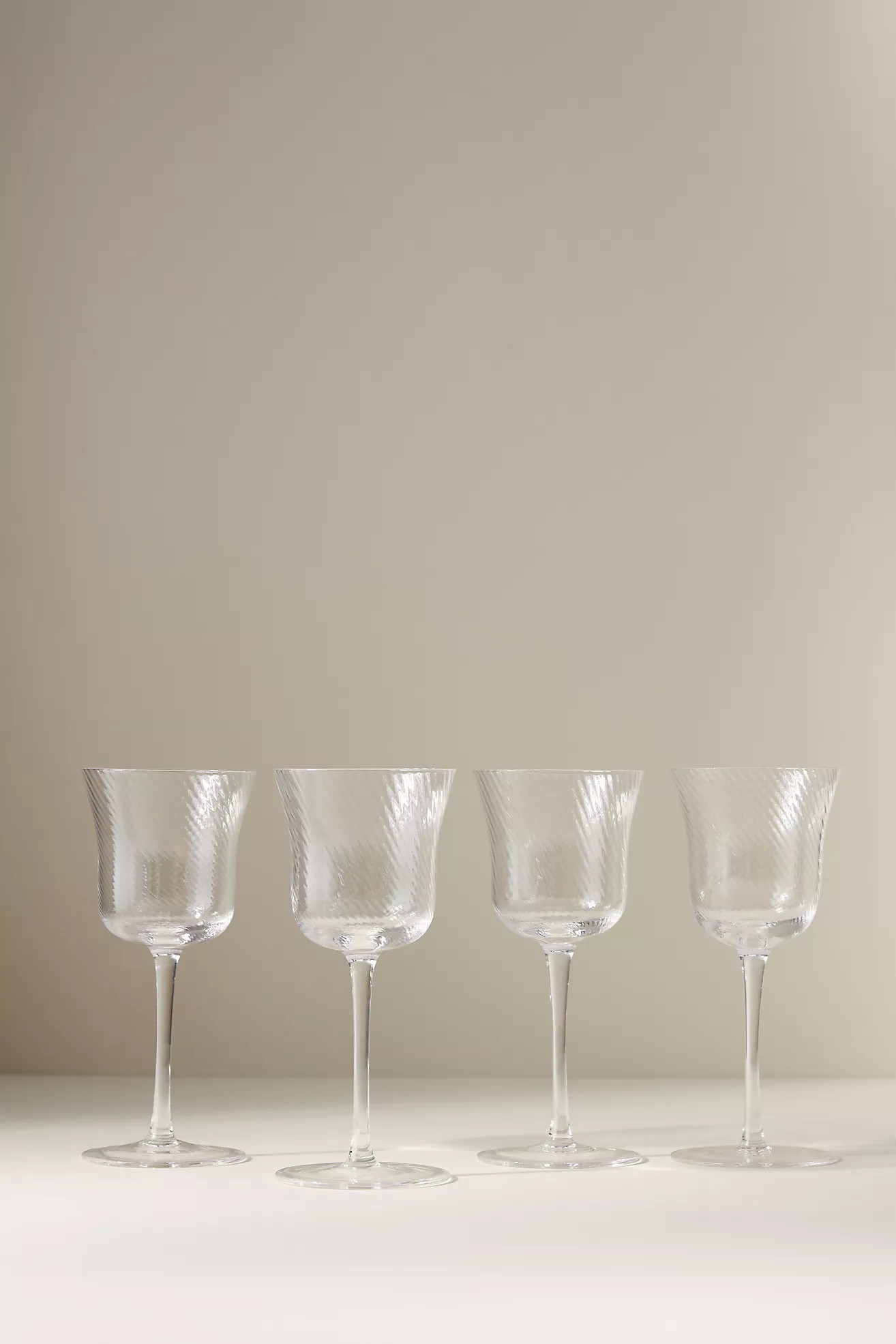 Vista Wine Glasses, Set of 4 | Anthropologie (US)