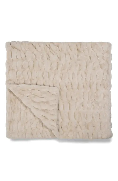LOLA BLANKETS Original Throw Blanket in Antique Ivory at Nordstrom | Nordstrom