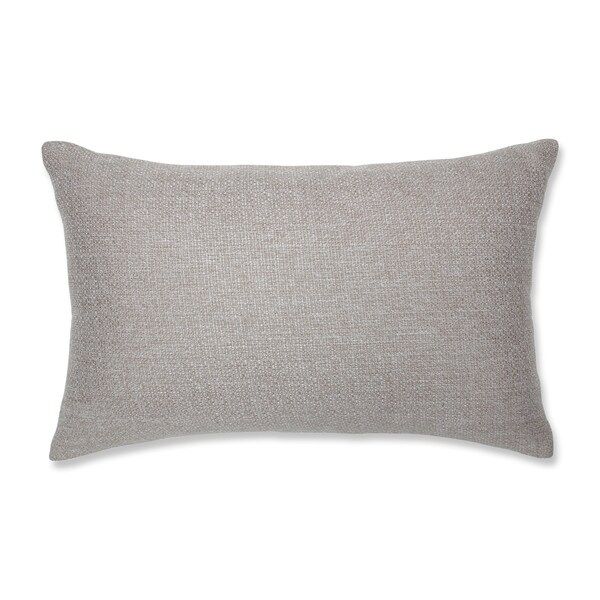 Pillow Perfect Indoor Sonoma Linen Rectangular Throw Pillow, 18.5 in. L X 11.5 in. W X 5 in. D | Bed Bath & Beyond