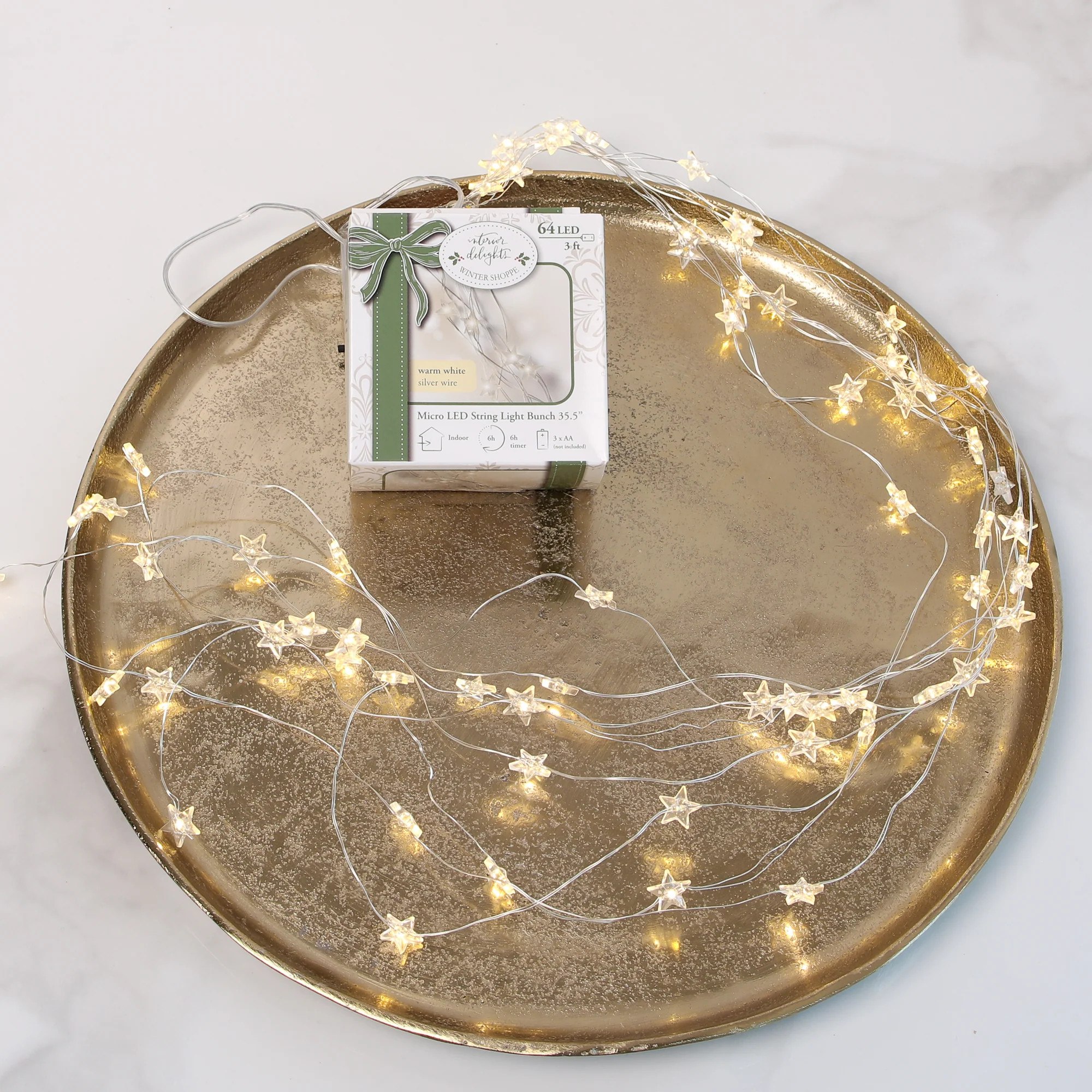 Micro LED String Star Lights | Interior Delights