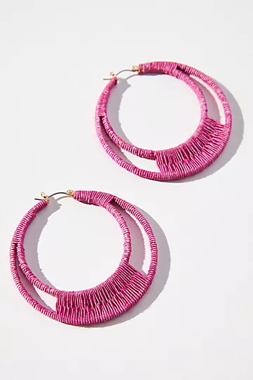 Colorful Wicker Hoop | Anthropologie (US)