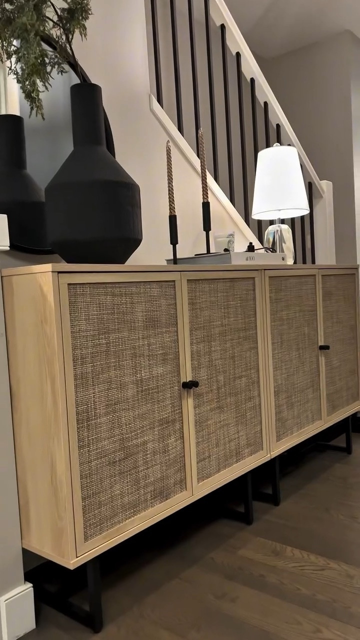 Recreate this stunning designer sideboard with these gorgeous cabinets! Comment CABINET & I’ll send these to you ☺️

They are solid and come in multiple colors!