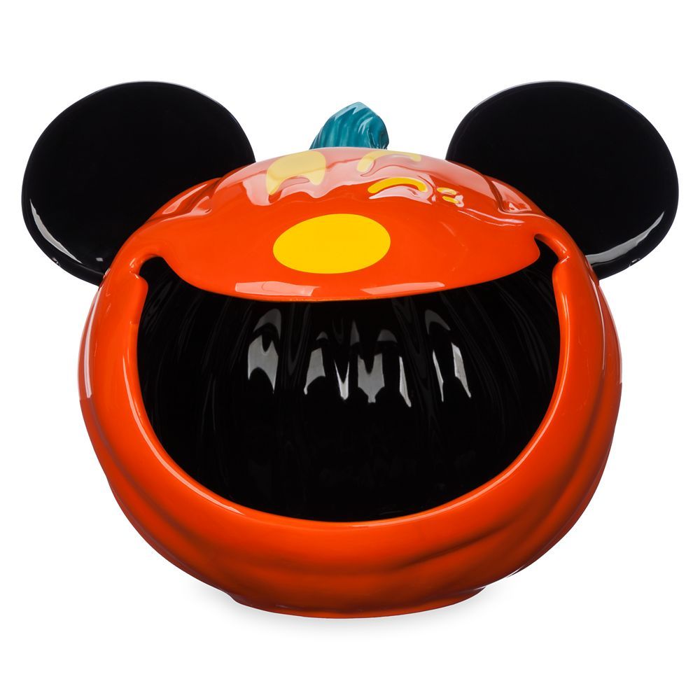 Mickey Mouse Jack-o'-Lantern Halloween Candy Bowl | Disney Store