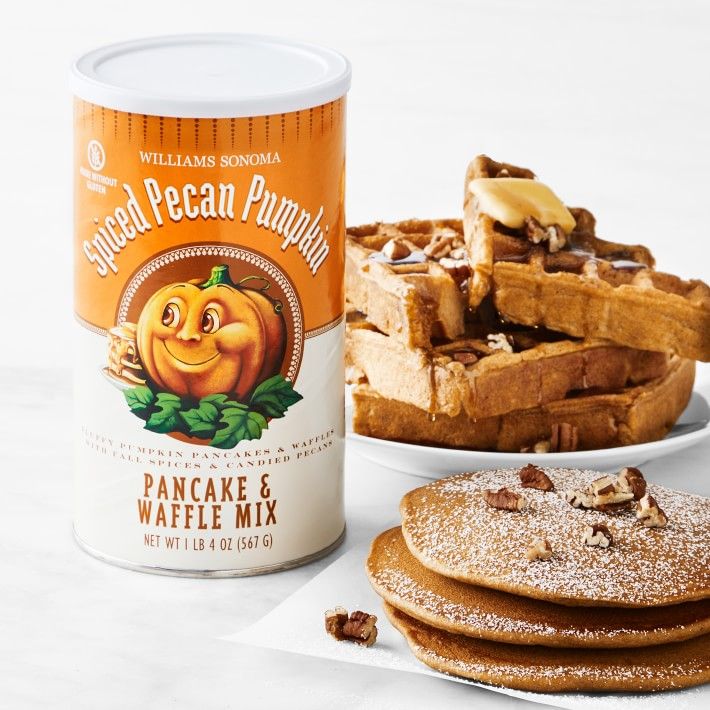 Williams Sonoma Gluten-Free Pumpkin Pecan Pancake & Waffle Mix | Williams-Sonoma