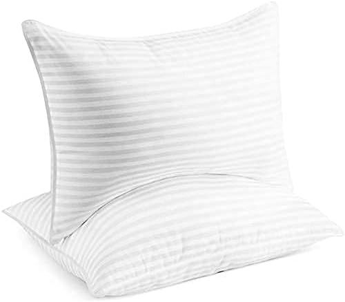 Amazon.com: Beckham Hotel Collection Bed Pillows for Sleeping - Queen Size, Set of 2 - Soft Aller... | Amazon (US)