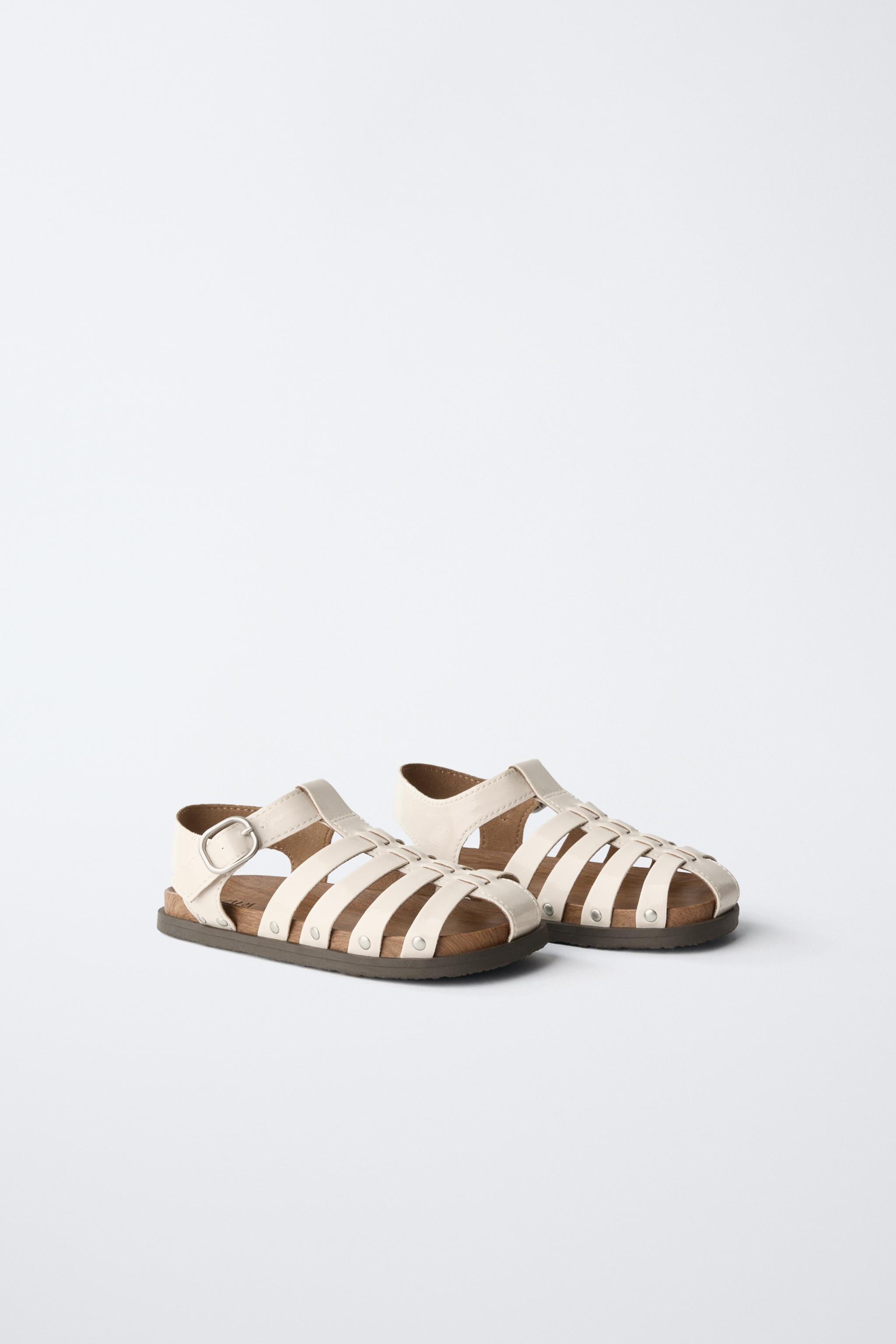 STUDDED FISHERMAN SANDALS | Zara US