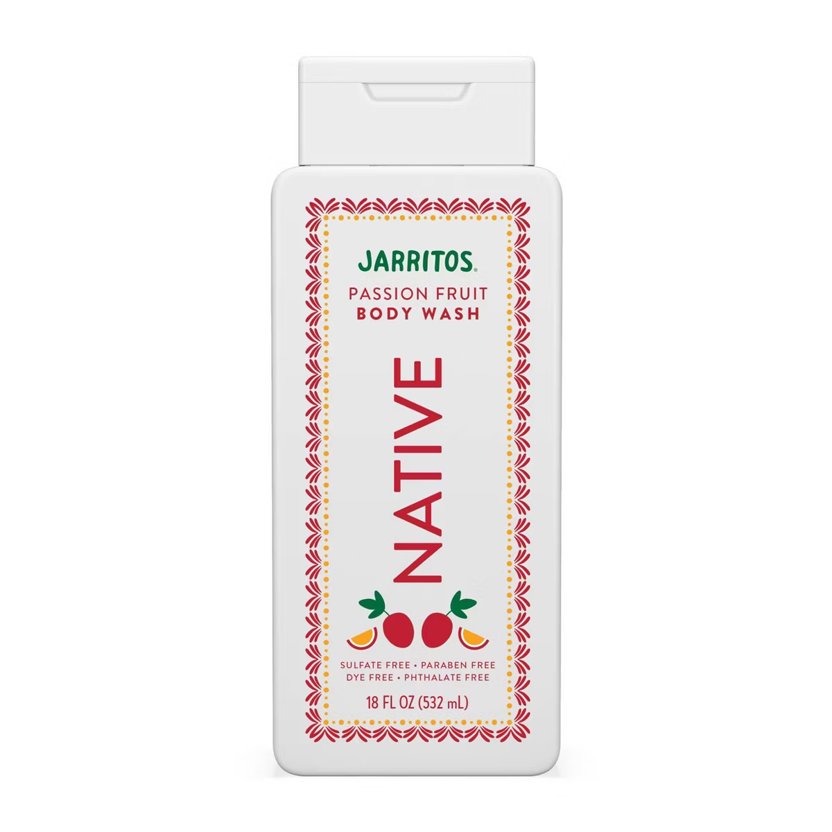 Native Limited Edition Jarritos Passionfruit Scented Body Wash - 18 fl oz | Target