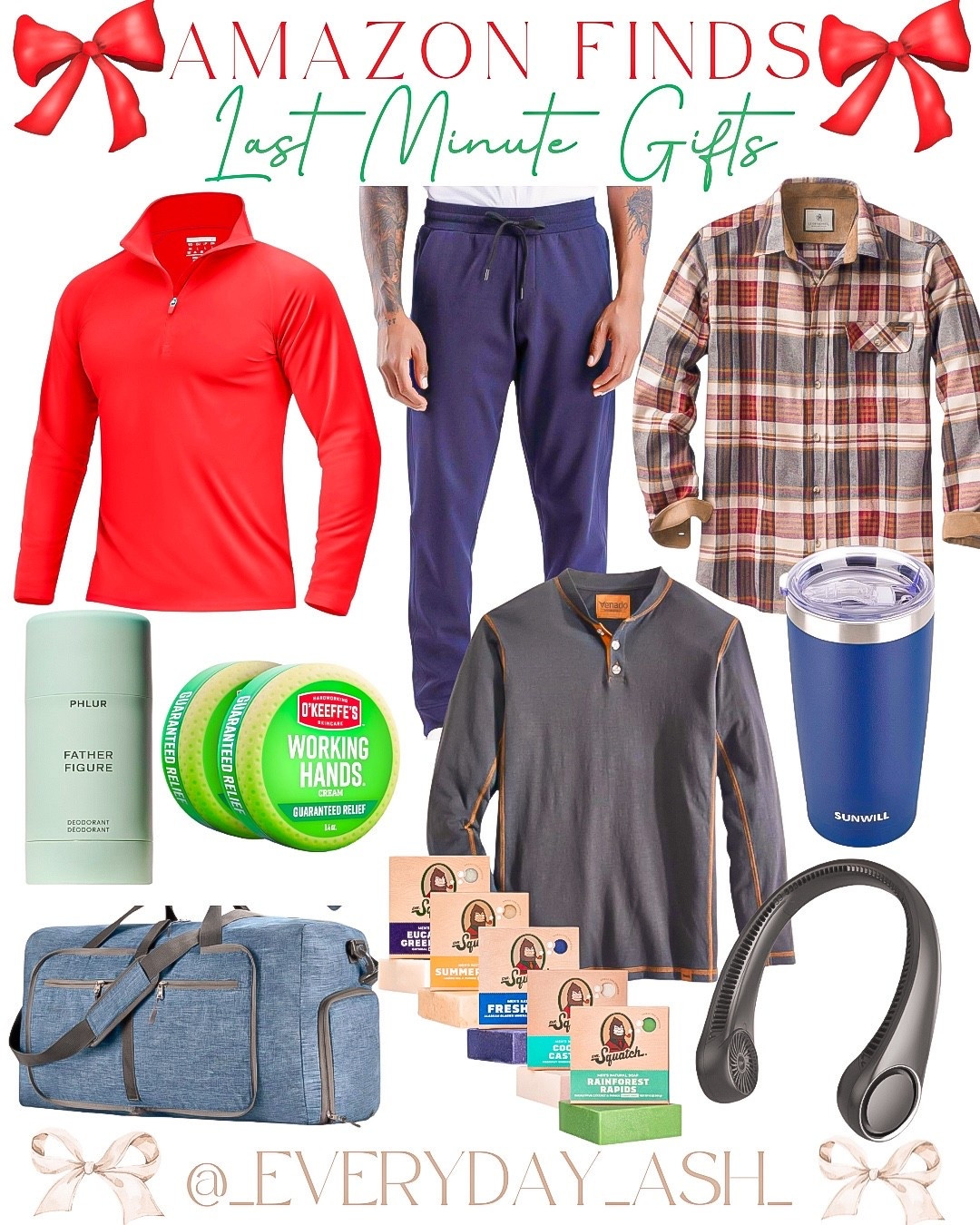 Amazon // last minute gifts for him 🎄🎁

Gifts for men, Amazon gifts, men’s fashion, stocking stuffers, weekend bag, Amazon for men 

#LTKGiftGuide #LTKMens #LTKHoliday