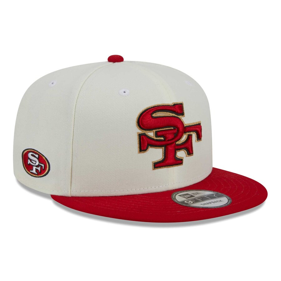 Men's San Francisco 49ers New Era Cream/Scarlet City Originals 9FIFTY Snapback Hat | NFL Shop