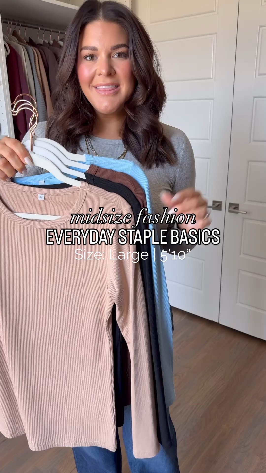 These ribbed long sleeve shirts are such a great staple! Soft, stretchy and super versatile. Wear them by themselves or as a layering base. 

Shirts: Large
Jeans: 12 Long

millennial fashion, mom style, leggings outfit, Amazon fashion, midsize style, midsize mom style, updating my wardrobe, trendy style, cozy style, school pickup outfit

#midsizefashion #midsizestyle #amazonfinds #amazonfashion #amazonmusthaves #stylereels #fashionreels #casualfashion

#LTKFindsUnder50 #LTKootd #LTKgrwm