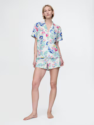 Poplin PJ Boxer Shorts | Gap (US)